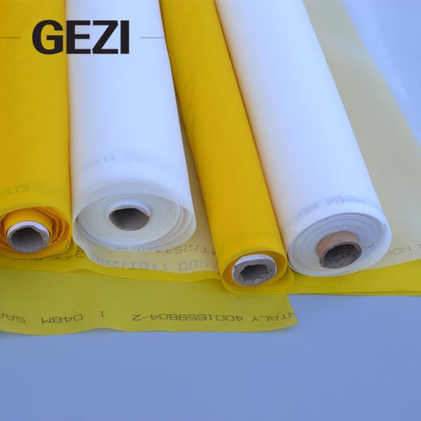 China Gezi manufacturing 1 m 200M yellow polyester screen printing screen printing