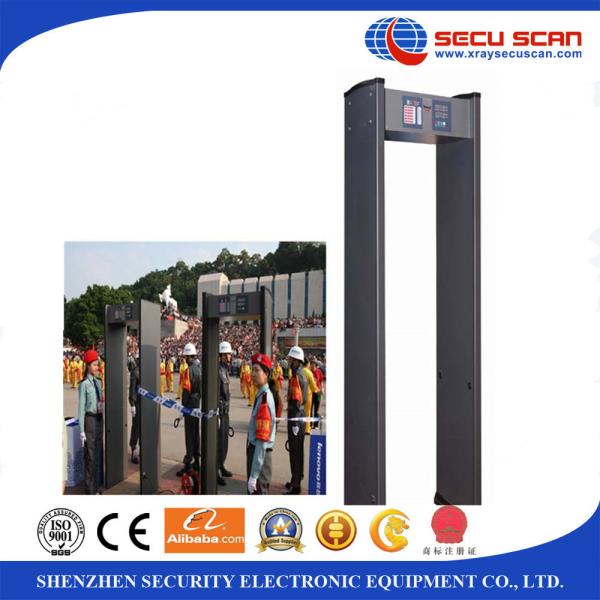 AT-IIIA 6 zones walk through security metal detectors at airports can detect a bullet