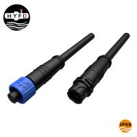 12AWG M12 9.0mm Male Female Circular Connectors IP67