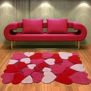 romantic polyester shaggy rug flower carpet and rug plush shaggy carpet home rug soft decoration colors available