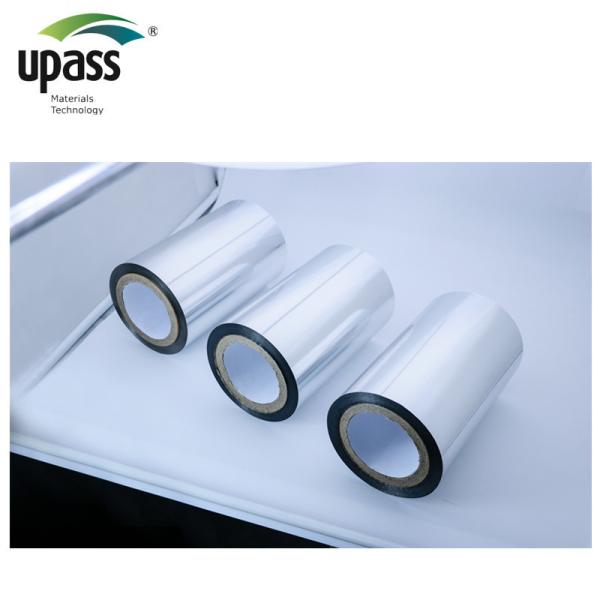 Customizable Opaque Metalized PET Release Film Rolls Up To 150C Heat Resistance