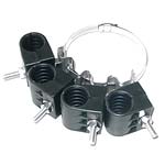 RF coaxial feeder cables RRU Fiber Optic Cable  Power Cable Combined Hole Cable Clamp