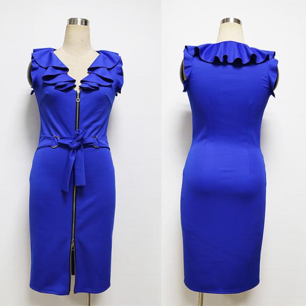O vestido o mais atrasado do escritório para negócios para mulheres