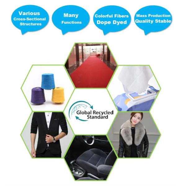 Acrylic Black Fiber Tow Ultra-Fine 3Dtex Virgin Material For Spinning 100% Acrylic