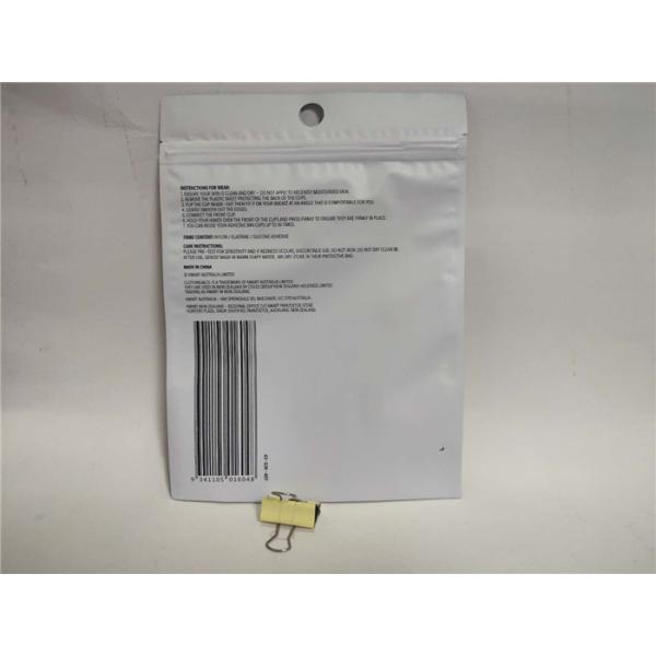 NY / PE Stand Up Zipper Pouch Functional moisture barrier