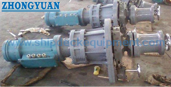 Морское электрическое вертикальное оборудование палубы корабля тон-оси зачаливания брашпиля анкера