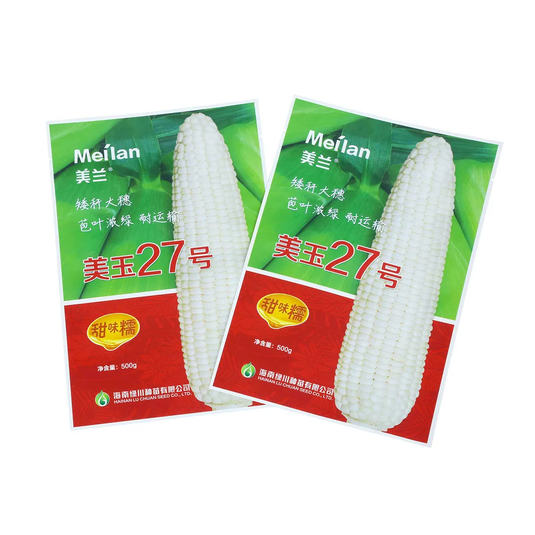 Custom Seed Packaging Bags Featuring Eye-Catching Graphic Designs