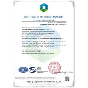 Keyouda Electronic Technology Co.,ltd Certifications