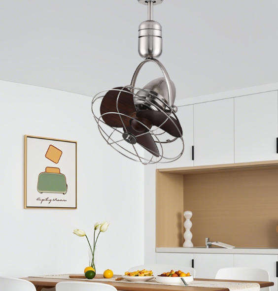 Ventilateur de plafond mural haute vitesse de 16 pouces avec télécommande, contreplaqué, 3 pales, pour halls d'entrée, salons, hôtels