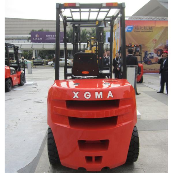 Flexible Body Forklift Diesel 3 Ton , 4 Wheel Forklift Truck For Food Industry