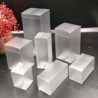 Caixa de PVC transparente pequena PET embalagem plástica dobrável a granel