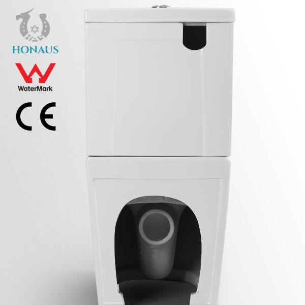 CE Eco Friendly Floor Standing Toilet 2 Piece Commode 635*365*800mm