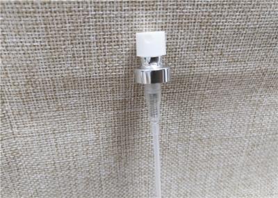 Aluminium Perfume Pump Sprayer White / Silver Color 0 . 15Ml Dosage Output