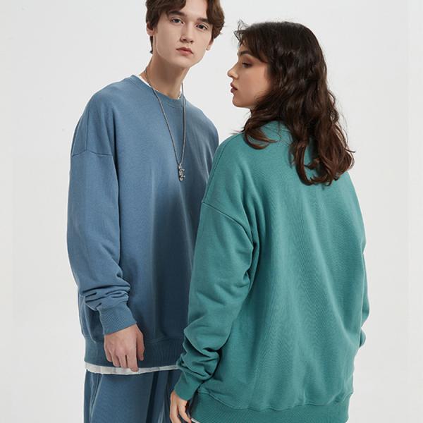 Команда шея органический чистый Фелпа Мужчина 350г Молетон Камиджа De Entrenamiento 100% хлопчатобумажная свитер пуловер капуста