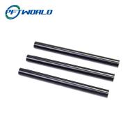 Piezas de varilla de aluminio mecanizadas con CNC de precisión, anodizadas en negro