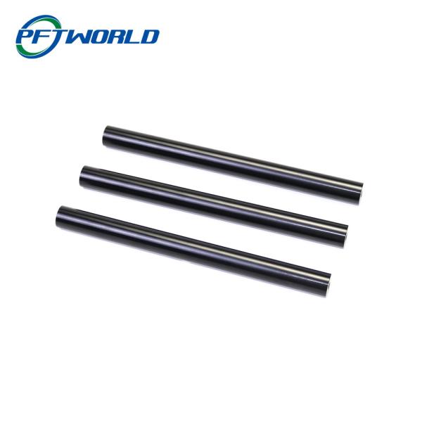 Precision CNC Machined Aluminum Rod Black Anodized Parts