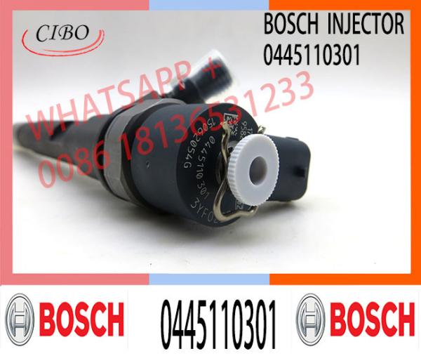 High quality long warranty Neutral new injector 0445110301 Common Rail Fuel Diesel Injector For VM Motori 15062054F