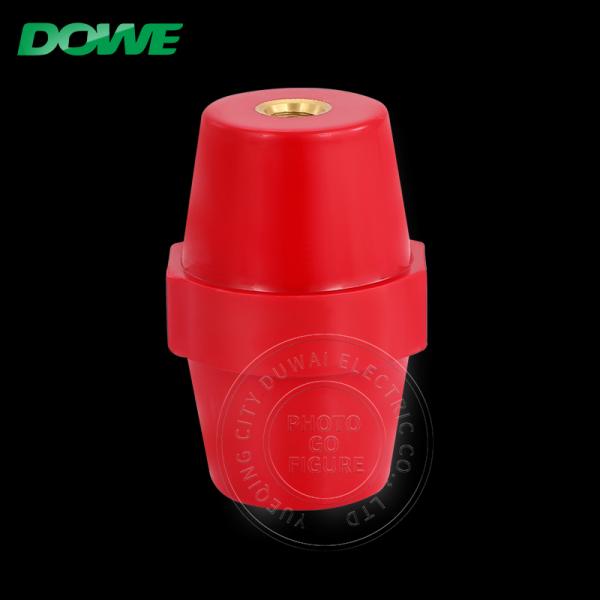 Low Voltage Busbar Insulator SM35 High Strength Insulation Steel Insert Brass Insert Electrical Isolator