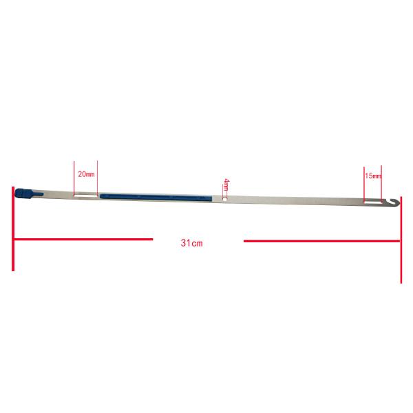 Gancho de aço do tear da máquina de etiquetas 310mm