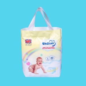 Blue ADL Baby Pull Up Pants Pull Up Overnight Diapers SGS For Training