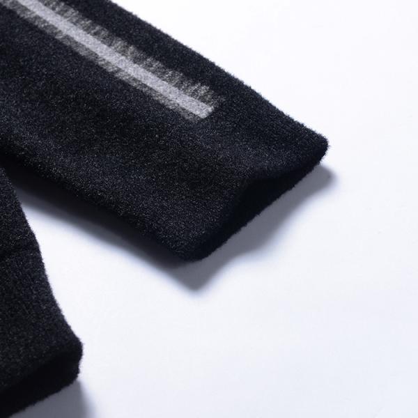 China Supplier Winter Clothing Zip Up Sweater Manufacture 2019 Fall Winter Black Sweater for Men