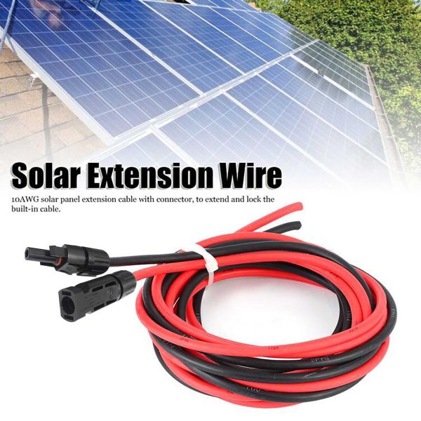 20ft удлинительный кабель панели солнечных батарей TUV CE 12 AWG