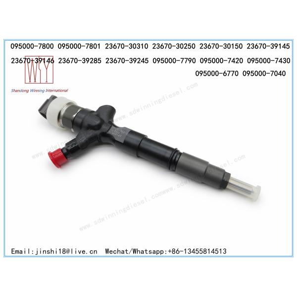 DENSO GENUINE AND BRAND NEW DIESEL FUEL INJECTOR 095000-7800, 095000-7801, 23670-30310, 23670-30250, 23670-30150, 23670-
