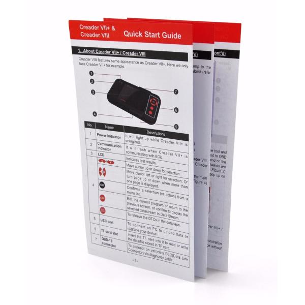 100% Original Launch X431 CReader VIII Code Reader Creader 8 X-431 Creader viii Update Via Official Website