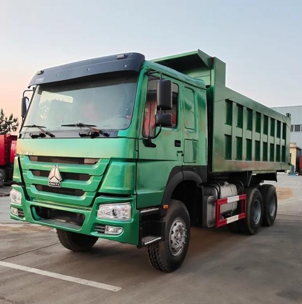 Sino Truck Sinotruk HOWO 6X4 Heavy Duty Dump Truck 10 Wheels 336/371HP For Mining / Mine / Ethiopia