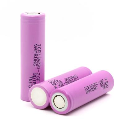 Samsung ICR18650-26FM 18650 2600mAh 3.7V lithium-ion rechargeable battery cell original made in Malaysia