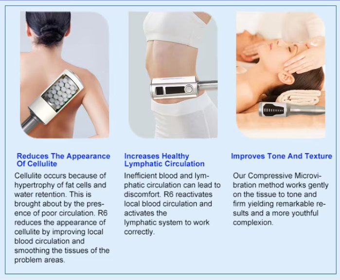 Cellulite Reduction Inner Ball Roller Machine Facial Body Slimming