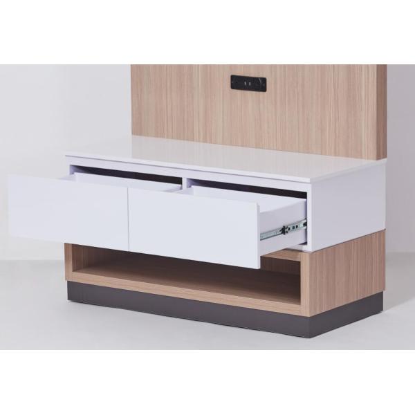 American Springhill suites hotel HPL oak finish 2 drawer dresser with TV panel