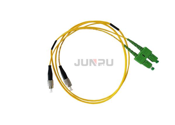FC Type Fiber Optic Patch Cord, SM/DX Fiber Optic Patch Cord 1M 3.0mm