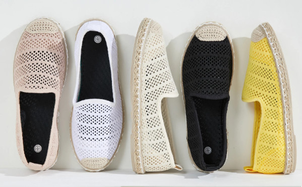 Солидный укладка Espadrille высокие каблуки Сандалии Удобные для случайных выходов