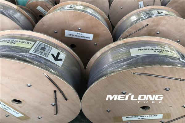 Inconel Alloy 625 Tubing , Round Flexible Metal Tubing High Cleanness Surface