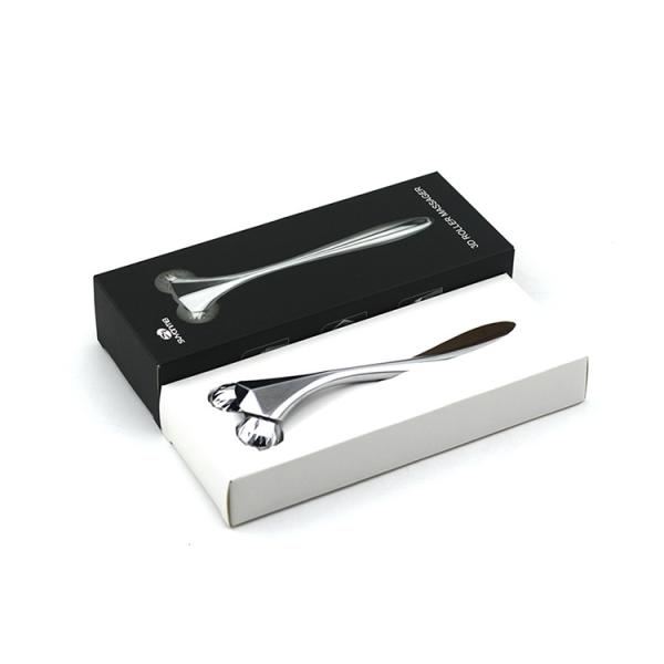 FanXi 2 Balls Face Lift Roller 3d Jade Roller For Stretch Marks