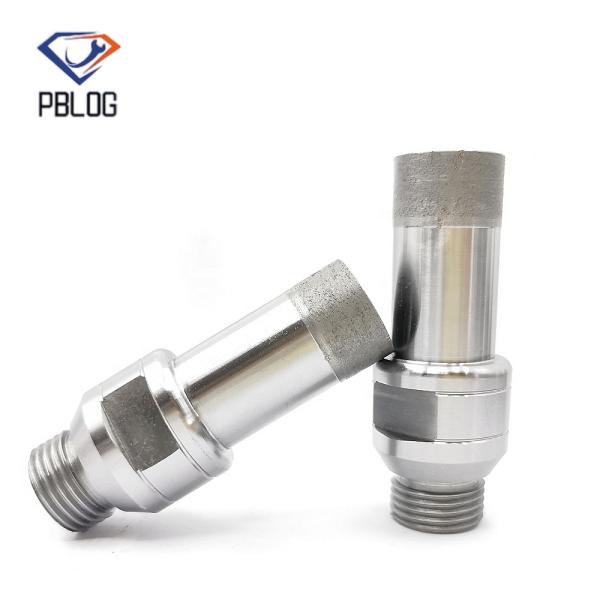 Fabrication Vente à chaud Verre Jade Diamant Matériau de base Forage Pièces à trous