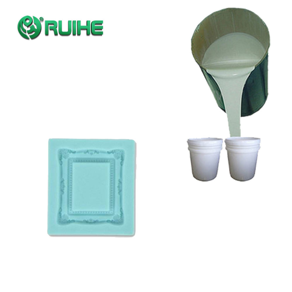 RTV-2 Two-Component Liquid Mold Silicone, Low Shrinkage & High Tear-Resistant Liquid Silicone, Special Raw Material For Crafts Re-Molding