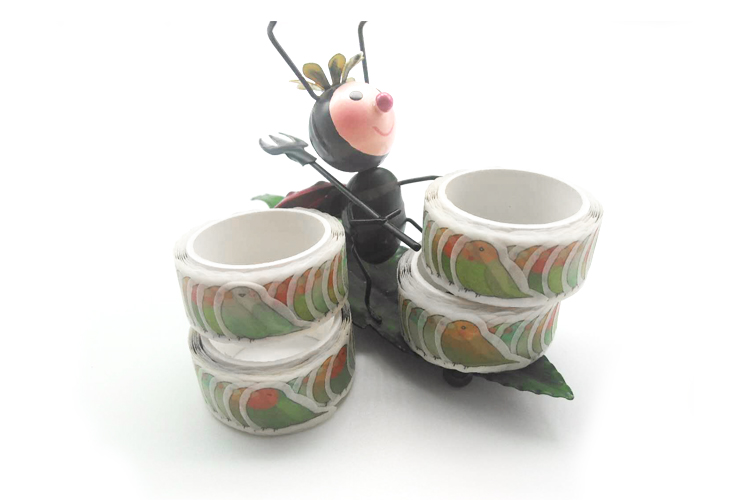 Стикеры ленты картины элегантные 42g Washi птицы для подарка