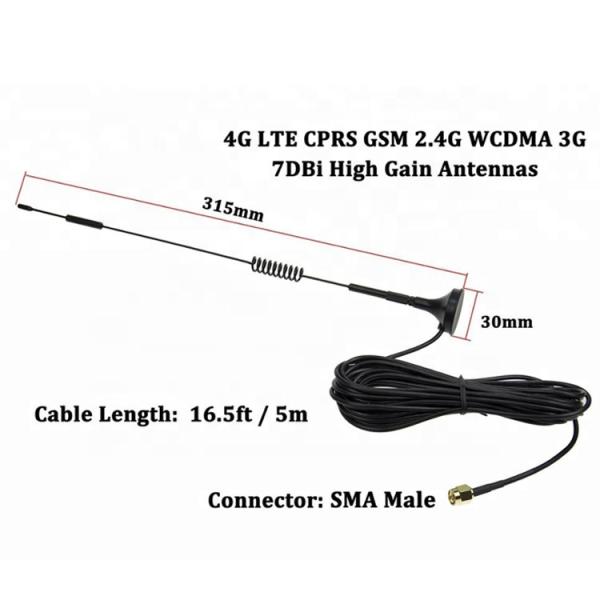 4G Booster Антенна 2G 3G 4G Антенна Внешняя WiFi Антенна VSWR 2.0 Коннектор на заказ