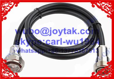 Made in Korea premium quality 18G stainless steel RF connector N male to SMA male with RG141 cable assembly