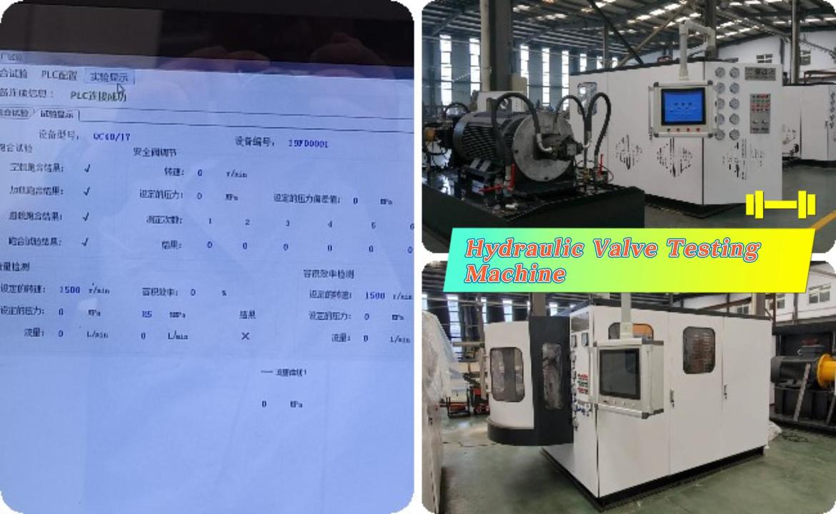 Hydraulic Valve Testing Machine Полностью автоматическая 380 л/мин гидравлическая клапан испытательная машина настройка 1 год гарантия