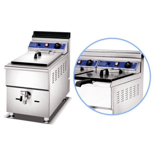 Easy Cleanup 7.5Kw 18L Commercial Countertop Deep Fryer