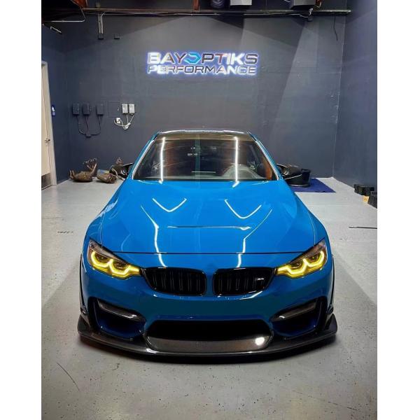 For BMW M3 M4 F80F82 Carbon Fiber Body Kit M3 M4 F80F82 Upgraded Carbon Fiber Front Lip Front Spoiler