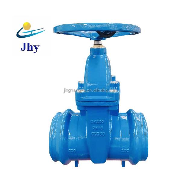 Flange Type Metal Seated Ductile Iron GGG40 Gate Valve for Industry