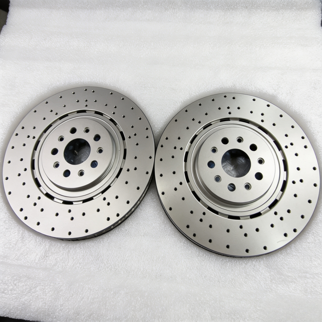 High Performance Speed OEM Custom Cheaper Coating Geomet Brake Disc 670037769 Auto Front Brake Disc Rotor for Maserati Levante S GTS 3.0T 3.8T 2017-2024 Premium Oe Replacement
