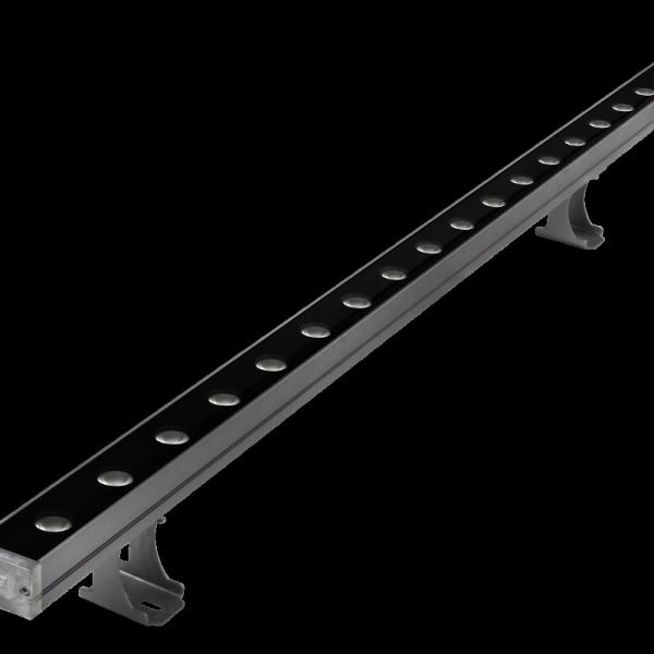 Lâmpada de lavagem de parede de LED de faixa LED à prova d'água SMD5050 DC24V para fachadas de hotéis e escritórios