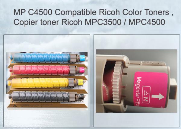 Nuevo Ricoh MPC4500E cartuchos de copiador de tono traje MPC4500 MPC3500 para la venta