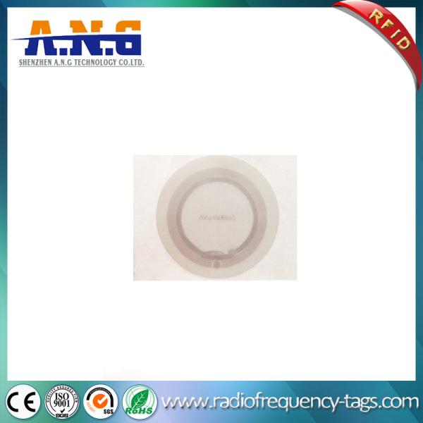 Electric Equipment PVC Small Lf Rfid Tags Waterproof With 3M Adhesive