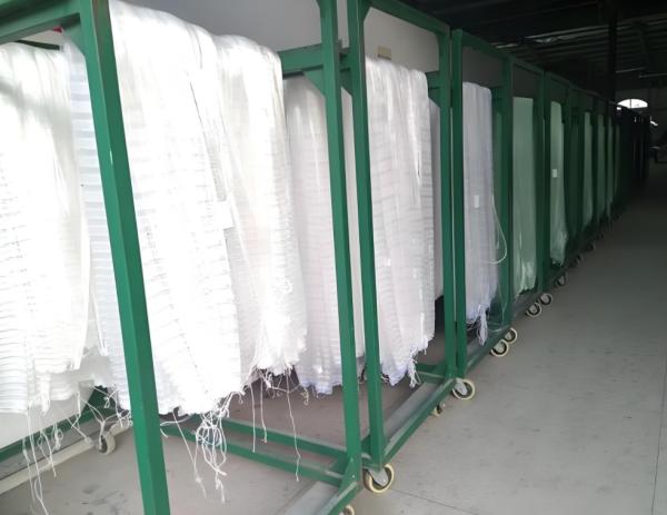 Strong Elastic Nylon 66 Fiber Oil and Chemical Resistance in White / Black with Pre-Colored or Dyed Options